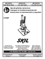 Preview for 1 page of Skil 3100DP Operating/Safety Instructions Manual