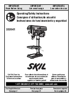 Skil 3320-01 Operating/Safety Instructions Manual предпросмотр