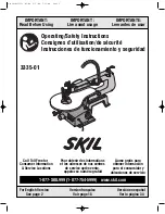 Preview for 1 page of Skil 3335-01 Operating and s Operating And Safety Instructions Manual