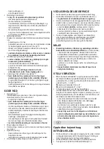 Preview for 31 page of Skil 3470 Original Instructions Manual