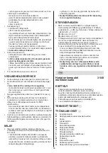 Preview for 46 page of Skil 3540 Original Instructions Manual