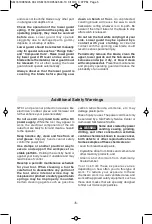 Preview for 5 page of Skil 5580 Operating and s Operating/Safety Instructions Manual