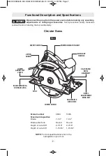 Preview for 7 page of Skil 5580 Operating and s Operating/Safety Instructions Manual