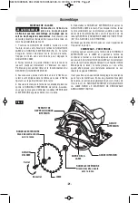 Preview for 21 page of Skil 5580 Operating and s Operating/Safety Instructions Manual