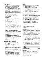 Preview for 39 page of Skil 5885 Original Instructions Manual