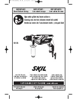 Предварительный просмотр 1 страницы Skil 6335 Operating/Safety Instructions Manual