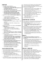 Preview for 21 page of Skil 7207 AA Original Instructions Manual