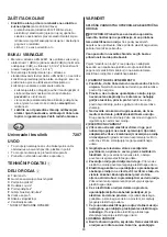 Preview for 80 page of Skil 7207 AA Original Instructions Manual