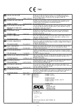 Preview for 3 page of Skil 7362 Original Instructions Manual