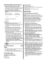 Preview for 41 page of Skil 7405 Original Instructions Manual