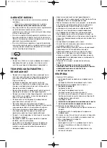 Preview for 27 page of Skil 7600 Instructions Manual