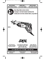 Preview for 1 page of Skil 9215 Operating/Safety Instructions Manual