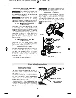 Preview for 11 page of Skil 9296 Operating/Safety Instructions Manual