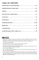 Preview for 2 page of Skil AG290201 Owner'S Manual