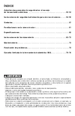 Preview for 51 page of Skil CR541801 Owner'S Manual