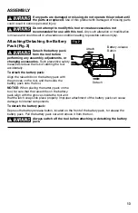 Preview for 13 page of Skil CR5435B-00 Owner'S Manual