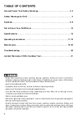 Preview for 2 page of Skil DL527502 Owner'S Manual