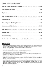 Preview for 2 page of Skil DP9505-00 Owner'S Manual