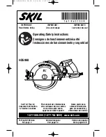 Skil HD5860 Operating/Safety Instructions Manual preview