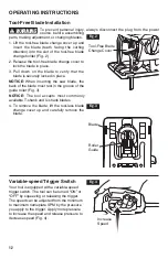 Предварительный просмотр 12 страницы Skil JS313101 Owner'S Manual