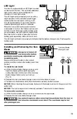 Предварительный просмотр 15 страницы Skil JS820201 Owner'S Manual