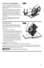 Preview for 17 page of Skil JS820301 Owner'S Manual