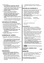 Предварительный просмотр 49 страницы Skil Masters 1220 Original Instructions Manual