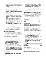 Preview for 11 page of Skil Masters 1450 Instructions Manual