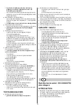 Предварительный просмотр 18 страницы Skil Masters 2502 Instructions Manual