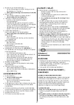 Предварительный просмотр 21 страницы Skil Masters 2502 Instructions Manual