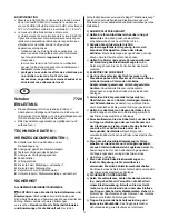 Предварительный просмотр 11 страницы Skil Masters 7720 Original Instructions Manual