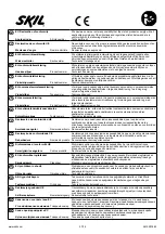 Preview for 177 page of Skil MASTERS 9412 Original Instructions Manual