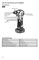 Preview for 10 page of Skil PWRCORE 12 AH6552A-00 Owner'S Manual