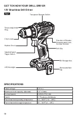 Preview for 10 page of Skil PWRCORE 12 DL629A-00 Owner'S Manual