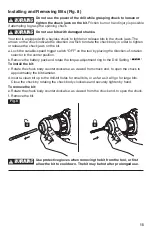 Preview for 15 page of Skil PWRCORE 12 DL629A-00 Owner'S Manual