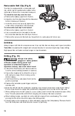 Preview for 16 page of Skil PWRCORE 12 DL629A-00 Owner'S Manual