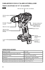 Preview for 52 page of Skil PWRCORE 12 DL629A-00 Owner'S Manual