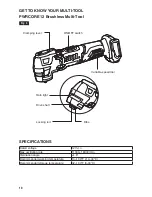 Предварительный просмотр 10 страницы Skil PWRCORE 12 OS592701 Owner'S Manual