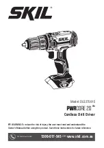 Skil PWRCORE 20 DL527501E Manual preview