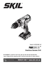 Preview for 1 page of Skil PWRCORE 20 HD5294E-00 Manual