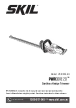 Preview for 1 page of Skil PWRCORE 20 HT4222E-00 Owner'S Manual