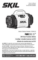 Предварительный просмотр 1 страницы Skil PWRCORE 20 IF5940-00 Owner'S Manual