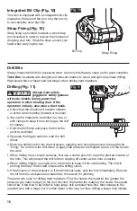 Preview for 16 page of Skil PWRCORE DL6293B-00 Owner'S Manual