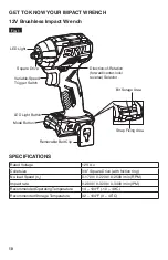 Предварительный просмотр 10 страницы Skil PWRCORE IW6744A-00 Owner'S Manual