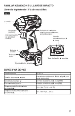 Предварительный просмотр 47 страницы Skil PWRCORE IW6744A-00 Owner'S Manual