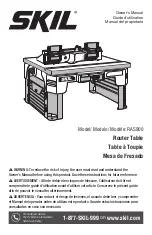 Preview for 1 page of Skil RAS900 Owner'S Manual