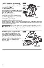 Предварительный просмотр 12 страницы Skil RS582801 Owner'S Manual