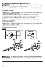 Предварительный просмотр 14 страницы Skil RS582801 Owner'S Manual