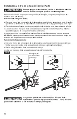 Предварительный просмотр 52 страницы Skil RS582801 Owner'S Manual