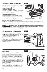 Предварительный просмотр 12 страницы Skil RS582901 Owner'S Manual